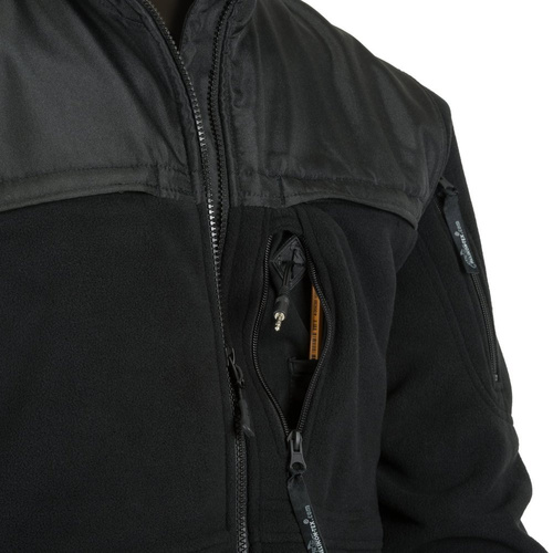 Helikon - Defender Duty Fleece Jacke - Schwarz - BL-DEH-HF-01