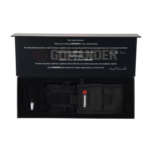 Gomander - Hunter 6.5 DT gen2 Jagdgewehr Schalldämpfer - Slide On - M15x1 - Schwarz - TB0.10130_1 M15