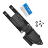 Benchmade - Überlebensmesser 165BK Mini Bushcrafter - CPM-CruWear - Schwarz - 165BK