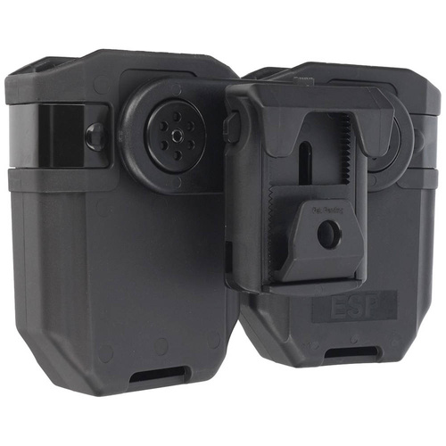 ESP - Doppel-Karabiner-Tasche AK-47/AK-74 - UBC-01 - Schwarz - MH-MH-04-AK BK