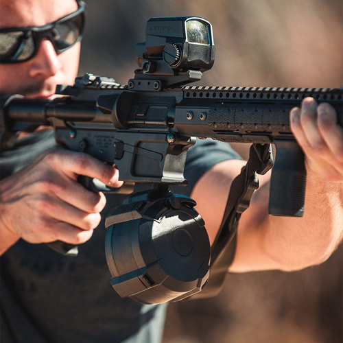 Magpul - PMAG D-50® GL9 Trommelmagazin für PCC Karabiner - 9x19 mm Para - Schwarz - MAG1137-BLK