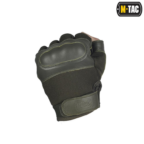 M-Tac - Assault Tactical Mk.4 Fingerlose Handschuhe - Olivgrün - 90214001