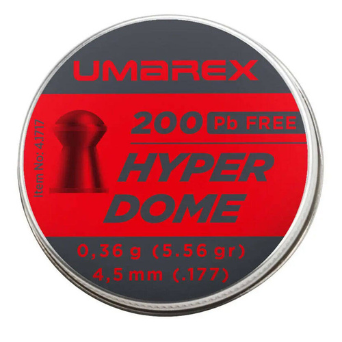 Umarex - Hyperdome-Luftgewehrkugeln - 4,5 mm - 200 Stück - 4.1717