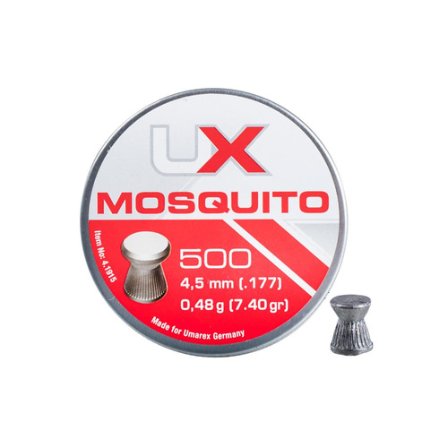 Umarex - Mosquito Rippenkugeln - 500 Stk. - 4,5 mm - 4.1915 