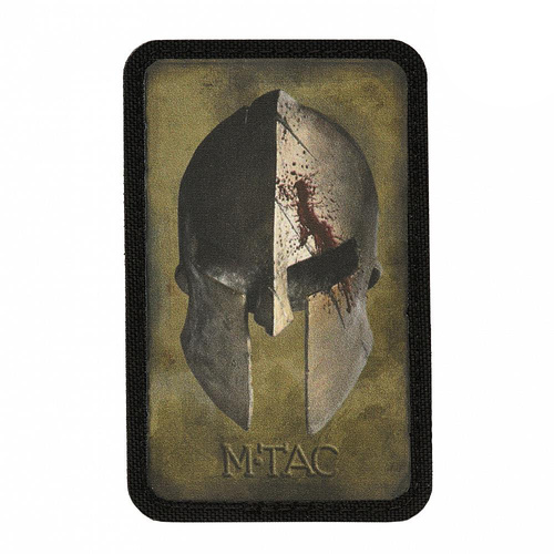 M-Tac - Spartan Helm Patch - Moral Patch - Ranger Grün / Schwarz - 51102023