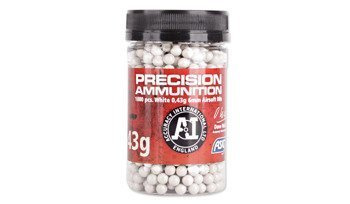 ASG - Airsoft BB Pellets Präzisionsmunition Schwer - 0,43 g - 1000 rds - Flasche - 18724
