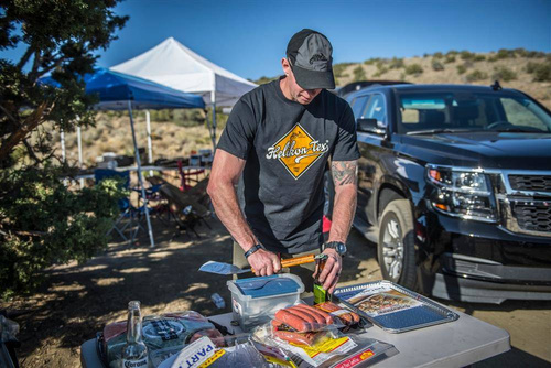 Helikon - Koszulka T-Shirt Helikon-Tex Straßenschild - Olivgrün - TS-HRS-CO-02