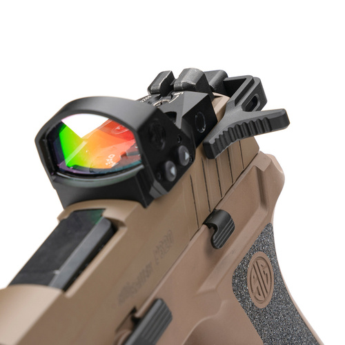 Strike Industries - Beidhändiger Seitenladegriff für Sig Sauer P320 Pistole - Schwarz - SI-P320-CH