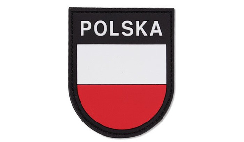 101 Inc. - 3D-Aufnäher - Polen-Schild - Vollfarbe - 444130-7015