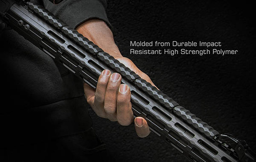 UTG - Flache Picatinny Plattenabdeckungen - 2.7'' - Schwarz - 6 Stück - RB-HP27B