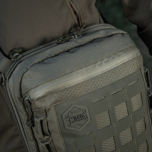 M-Tac - Laser Cut Hex Umhängetasche - Cordura - Ranger Green - 10241023