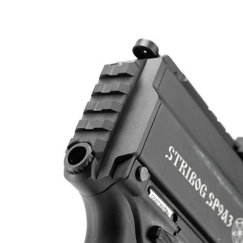 Strike Industries - Adapter Rückplatte Picatinny für Stribog SP-9 Strike - Schwarz - SI-SP9-PSA-BK