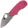 Spyderco - Squeak Lightweight Pink PlainEdge Messer - C154PPN