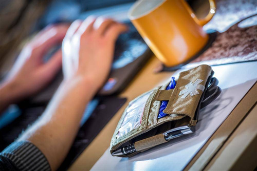 Helikon - Taschen Pocket Med Insert® - Cordura® - Adaptive Green - MO-M04-CD-12