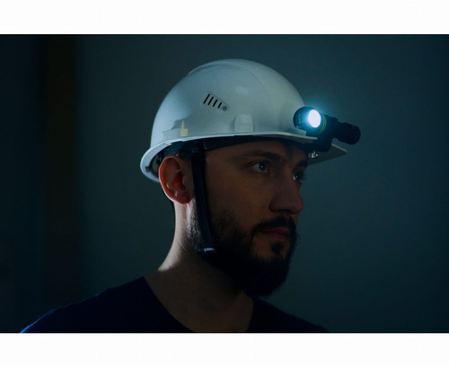 Armytek - Wiederaufladbare Taschenlampe / Stirnlampe Elf C2 - 1100 lm - Kaltlicht - F05103C