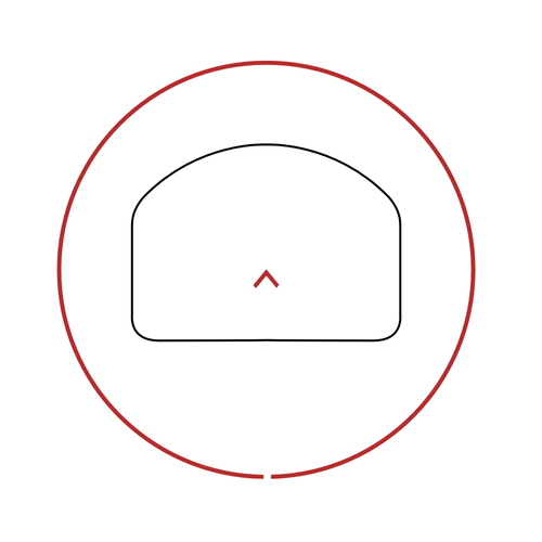 Primary Arms by Holosun - Colimator HE509 Solarbetrieben - ACSS Vulcan - HE509-RD-ACSS-R