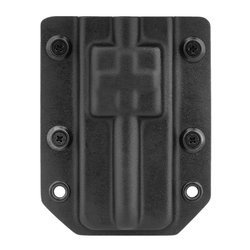 DOUBLETAP GEAR - OWB Kydex-Halter für CAT7 Tourniquet - mit Kreuz - schwarz