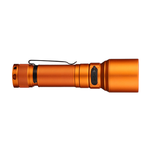 Fenix - Hand-Taschenlampe C7 LED - 3000 lm - 55200 cd - Stroboskop - IP68 - Orange - C7STOR