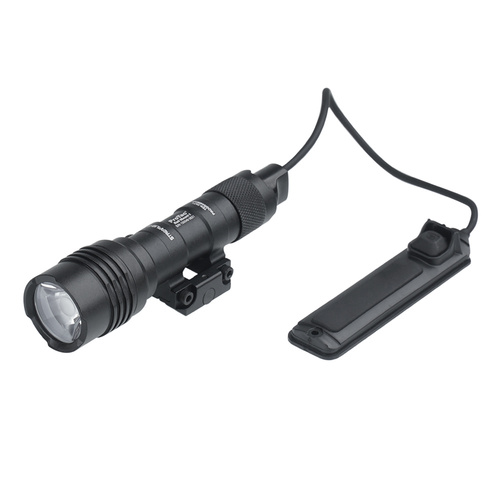 Streamlight - ProTac Railmount 1 Long Gun Wiederaufladbare taktische Taschenlampe mit Halterung - 350 lm - Schwarz - L-88058