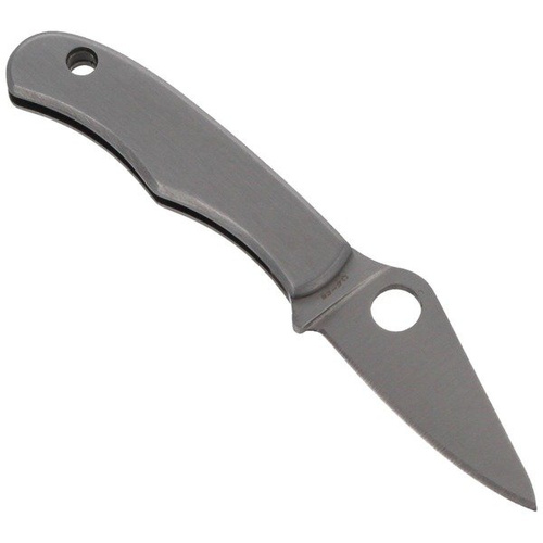 Spyderco - Klappmesser Bug - Rostfreier Stahl - Silber - C133P