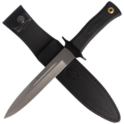 Muela - Taktisches Messer Gummigriff 190 mm - SCORPION-19W