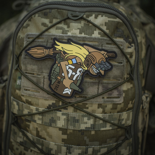 M-Tac - Baba Yaga Patch - PVC - Horizontal - Braun - 51001100