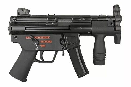 WE - ASG GBB Replica des MP5K Apache-SMG - Schwarz - WET-02-007134