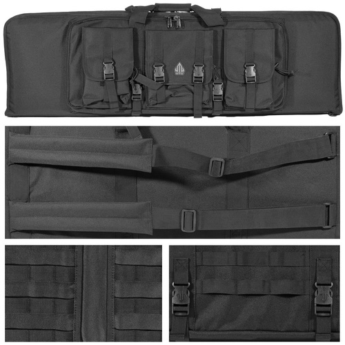 Leapers - Rifle Bag mit Schulterriemen - Schwarz - PVC-RC42B-A