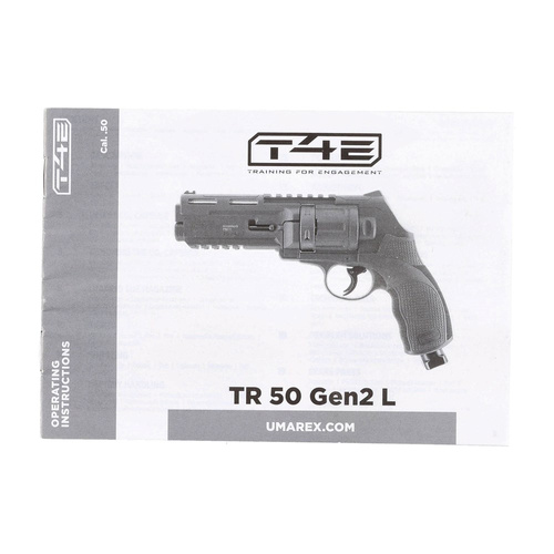 Umarex - RAM Revolver T4E TR 50L Gen 2 - .50 Kaliber - CO₂ - Schwarz - 2.4059X