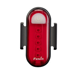Fenix - Wiederaufladbare Fahrrad-Taschenlampe LED USB-C - Rot - 400 mAh - BC05R V2.0