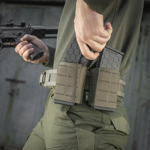 M-Tac - Flexible lasergeschnittene Tasche - AR / AK - Ranger Green - 10162023