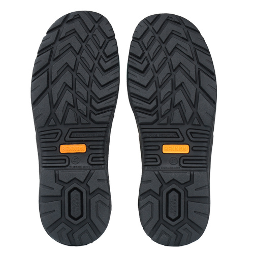 Bennon - Commodore S3 Militärstiefel - Leder - Regi-Tex - Schwarz - Z93860