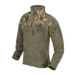 Helikon - Infantry Fleece-Jacke - Olivgrün / Polnisch Woodland - BL-INF-HF-18