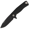 LionSteel - Aluminium Schwarz / Schwarz Klinge Klappmesser - ROK A BB