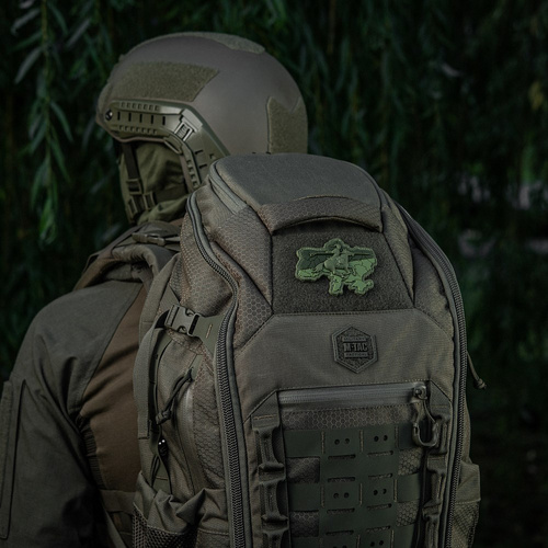 M-Tac – Cossack Ukraine Patch – PVC 3D – Horse Charge – Oliv – 51349001