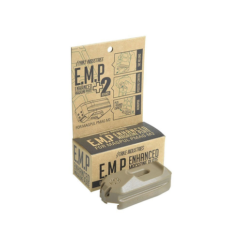 Strike Industries - Erhöhte Magazinplatte +5 PMAG M3 - FDE - SI-EMP+5-FDE