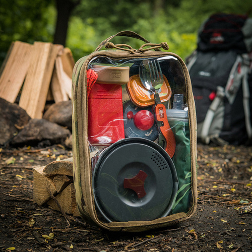 M-Tac - Elite Large Clear Pouch - 30 x 19 cm - Multicam - 10147008-L