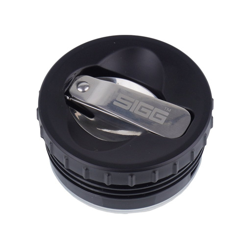 SIGG - Gemstone Obsidian Food Jar mit Schüssel und Göffel - 0.5 L - Schwarz - 8733.90