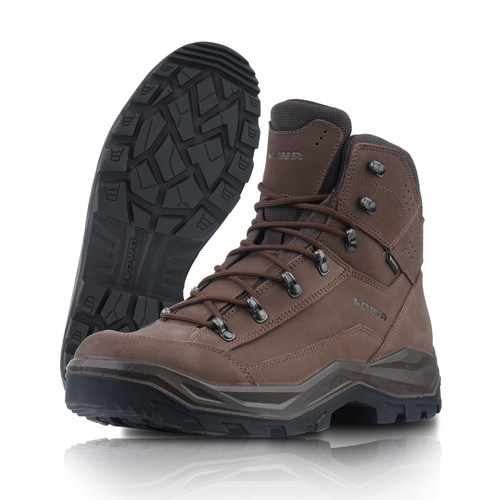 Lowa - Taktische Stiefel Renegade II N GTX MID TF - Gore-Tex - Dark Brown - 510981 0493