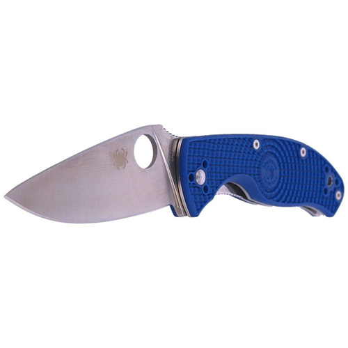 Spyderco - Klappmesser Tenacious FRN Blau -  CPM S35VN Plain Steel - Blau - C122PBL