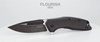 Kershaw - Flourish 3935 Taktisches Messer - 8Cr13MoV - Schwarz - 3935