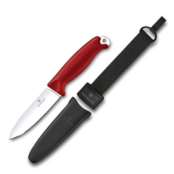 Victorinox - Feststehendes Messer Venture - Sandvik 14C28N - Rot - 3.0902