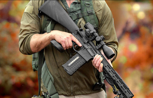 UTG - LR/SR Gewehrmagazin mit Fenster - .308 - 25 Schuss - Polymer - Schwarz - RBT-DM25