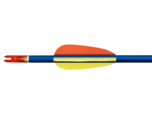 Poe Lang - Aluminiumpfeil - 30" - Sharp Disc Tip - Blau - D-016AK