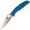 Spyderco - Endura® 4 FRN flach geschliffenes blaues Messer - C10FPBL