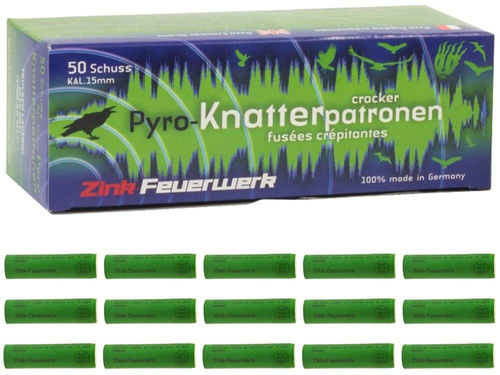 Zink-Feuerwerk - Pistol flare Knatter - 50 pcs
