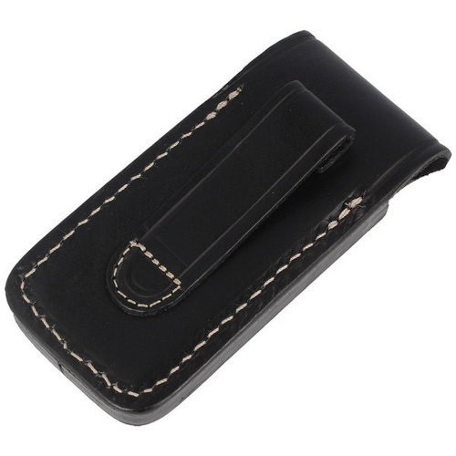 Muela - Etui für Klappmesser - Leder - Schwarz - F/NAVALIA-NEG
