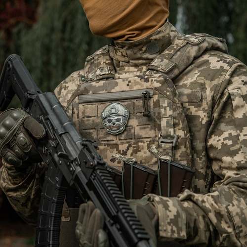 M-Tac – Emoji-Patch Nr. 4 Schnurrbart – PVC 3D – Camo – 51353504