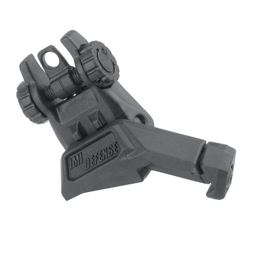 IMI Defense - Polymer Rear Flip Up Sight 45 Degrees Offset Kimme - Schwarz - IMI-Z7245-BLK