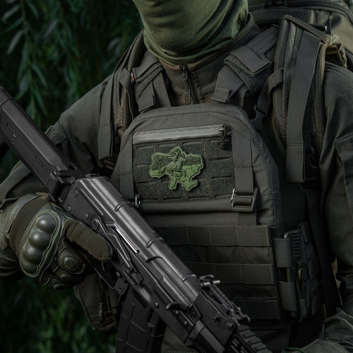 M-Tac – Cossack Ukraine Patch – PVC 3D – Horse Charge – Oliv – 51349001